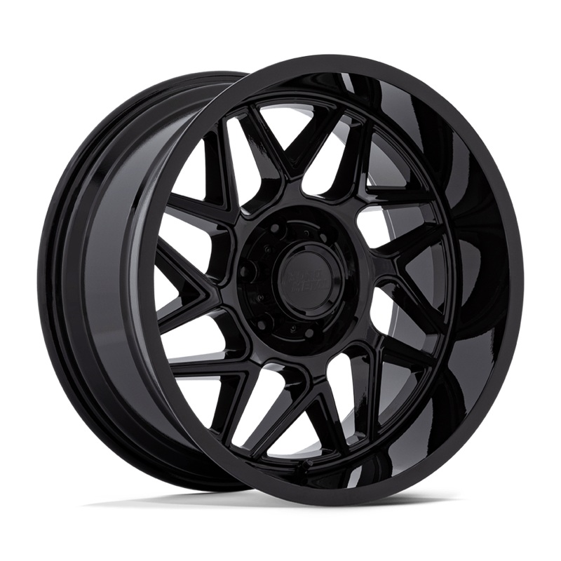 Moto Metal Wheels MO812 Turbine 20″ 6×139.7 Gloss Black