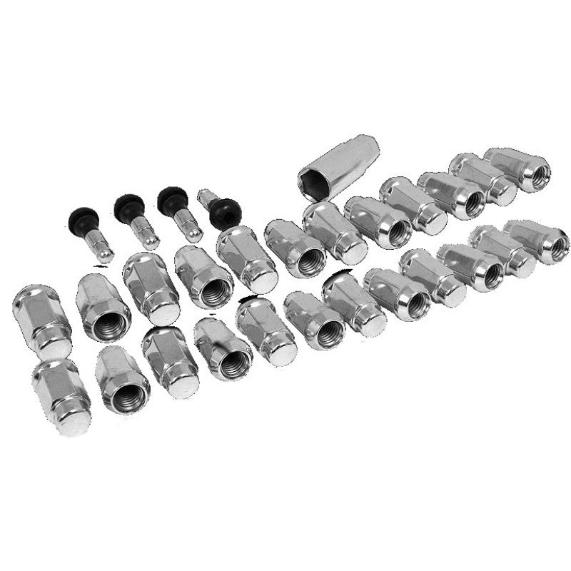 Race Star 14mmx1.50 Closed End Acorn Deluxe Lug Kit | 3/4 Hex – 24 PK