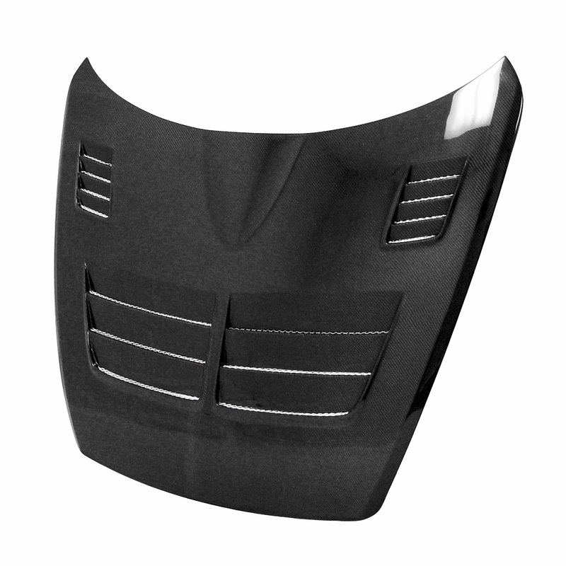 Seibon TSII Carbon Fiber Hood | 2004-2008 Mazda RX8 (HD0405MZRX8-TSII)