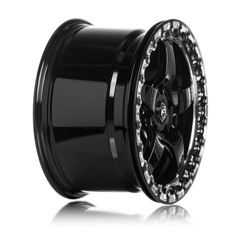 Forgestar D5 Beadlock 17×10 / 5×120 BP / ET45 / 7.3in BS Gloss Black Wheel