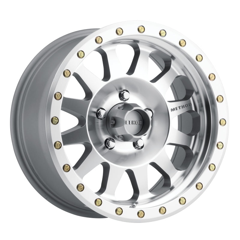Method MR304 Double Standard 17×8.5 0mm Offset 5×5 94mm CB Machined/Clear Coat Wheel