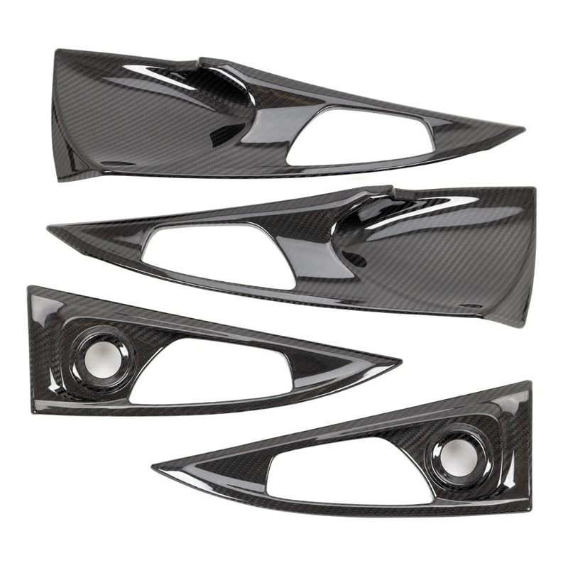 OLM Carbon Fiber Door Trim Covers | 16-21 Civic