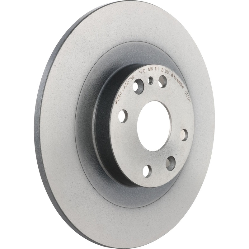 PRIME UV Coated Rear Disc Brake Rotor – 08.C135.11