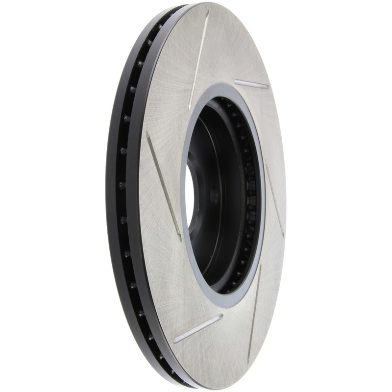 StopTech 14-18 Ford Fiesta Cryo Slotted Front Left Sport Brake Rotor