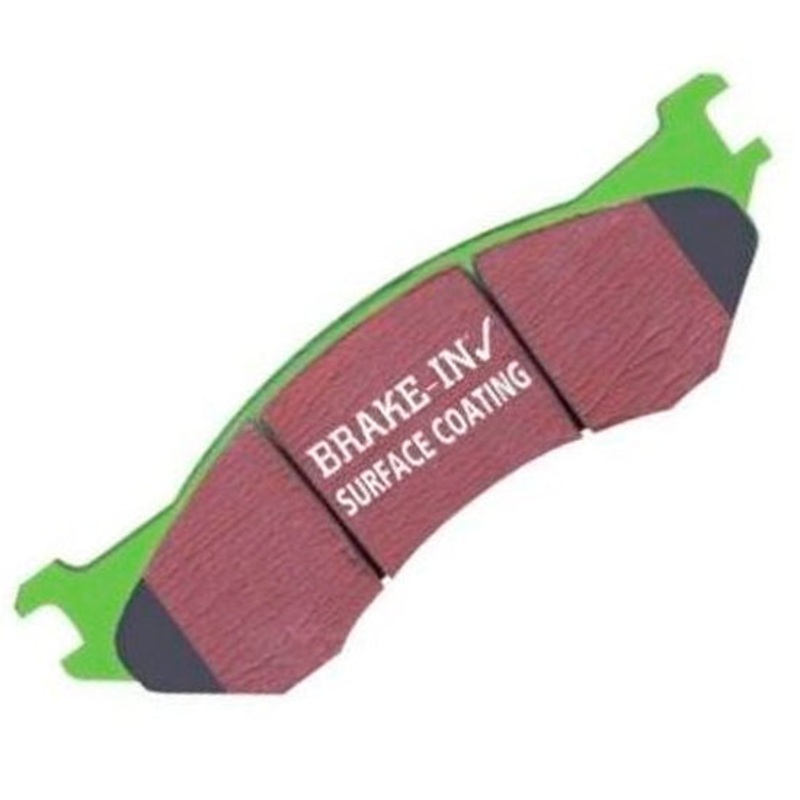 EBC DP61614 07+ Jeep Compass 2.0 (262mm Rear Rotors) Greenstuff Front Brake Pads