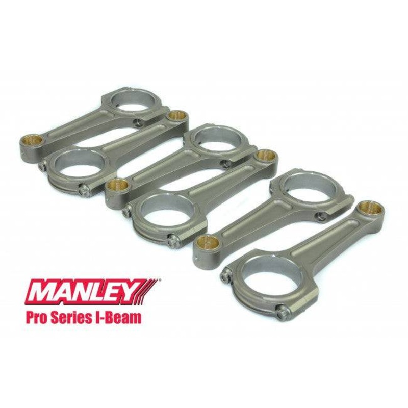 Manley PRO SERIES Turbo Tuff Forged I Beam Connecting Rods 21mm Pin Nissan Skyline RB25DET / RB26DETT