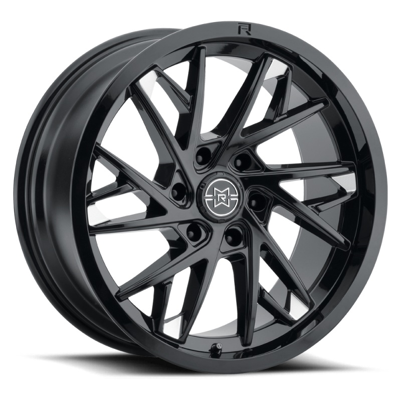 Method Raised MR801 20×10 / 6×5.5 BP / -18mm Offset / 106.25mm Bore – Gloss Black Milled Wheel