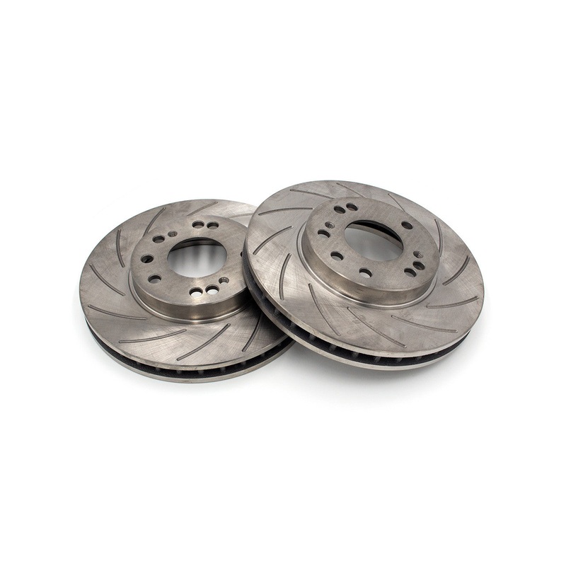 ROFU – Max Street Friction Slotted 30mm Front Rotors PAIR – Nissan 300ZX Z32 – 4 & 5 LUG